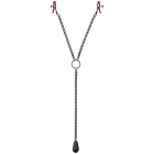 Kink Tug Nipple Clips With Heavy Weight Silicone Tips Sex Toy Product