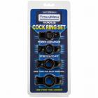 Titanmen Cock Ring Set Black