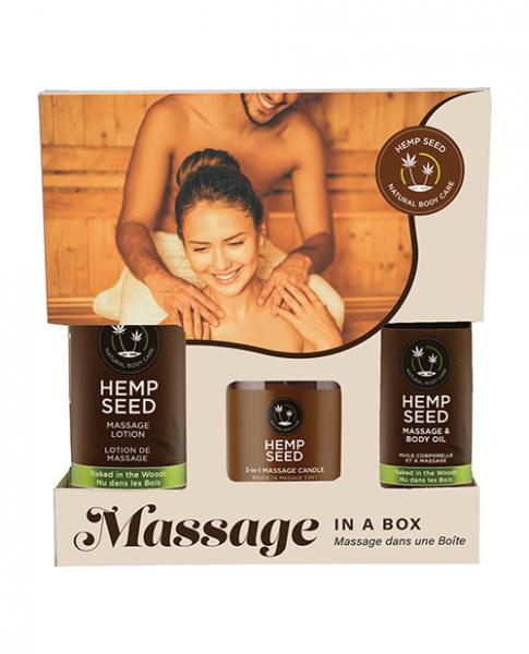 Naked In The Woods Massage In A Box Gift Set Sex Toy Product