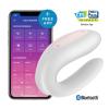 Satisfyer Double Joy White W/ App (net) Sex Toy Product Image 1