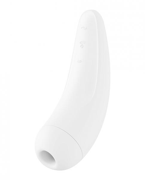 Satisfyer Curvy 2+ White W/ App (net) Sex Toy Product