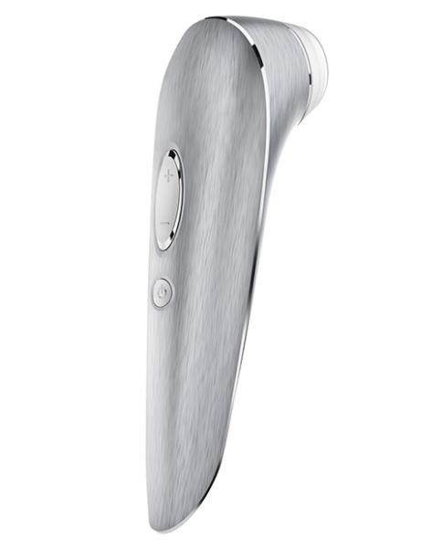 Satisfyer Luxury High Fashion Aluminum Sliver Clitoral Stimulator Sex Toy Product