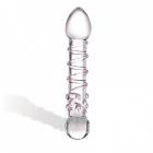 Spiral Staircase Full Tip Glass Dildo Sex Toy Product