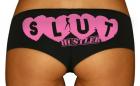 Slut Print Booty Short Pink S/M
