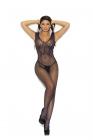 Fishnet Bodystocking W/ Butterfly Midnight Blue O/s Sex Toy Product