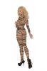 Zebra Print Long Sleeve Body Stocking Queen Sex Toy Product Image 2