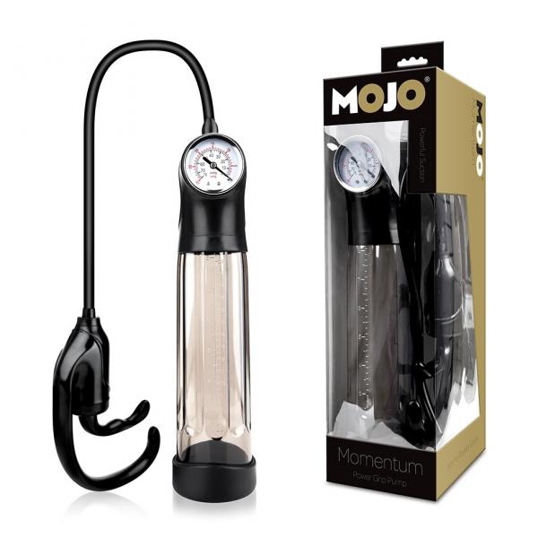Mojo Momentum Power Grip Pump Black Smoke Sex Toy Product