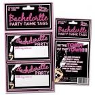 8in Toast Of The Town Name Tag Stickers