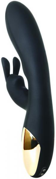 The Midnight Rabbit Vibrator Black Sex Toy Product