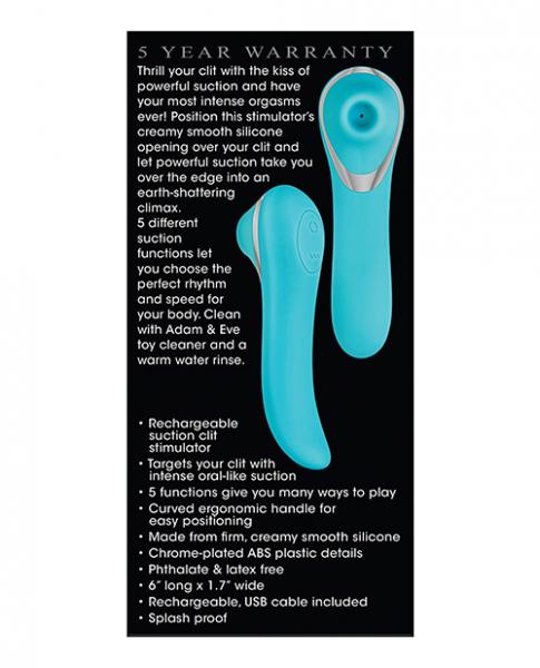 French Kiss Her Clitoral Stimulator Blue Vibrator Sex Toy Product
