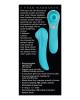 French Kiss Her Clitoral Stimulator Blue Vibrator Sex Toy Product Image 3