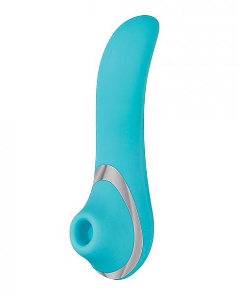 French Kiss Her Clitoral Stimulator Blue Vibrator Sex Toy Product