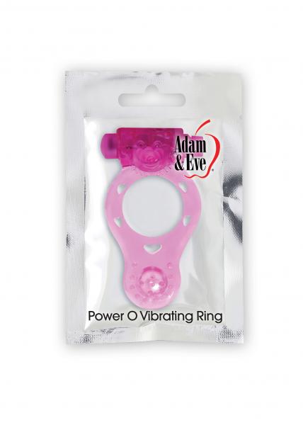 Power O Vibrating Ring Pink Sex Toy Product