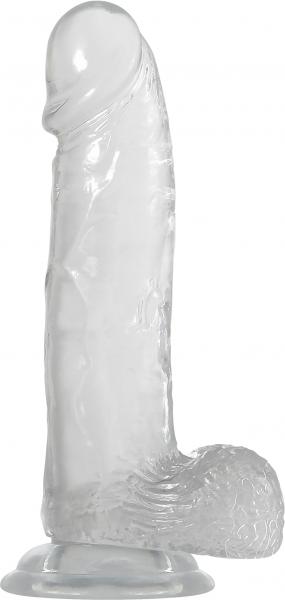 Crystal Clear 8 inches Realistic Dildo Sex Toy Product