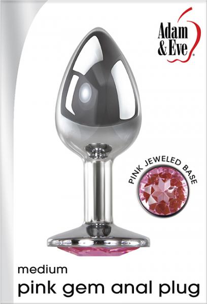 Pink Gem Anal Plug Medium Sex Toy Product