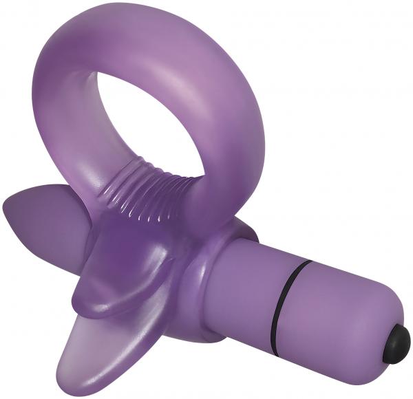 Adam & Eve's Vibrating Clitoral Tongue Ring Sex Toy Product