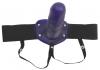 Universal Hollow Strap On Purple Dildo Sex Toy Product Image 1