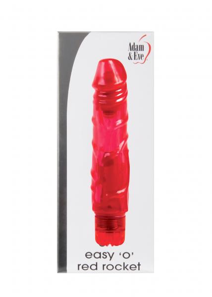 Easy O Red Rocket Realistic Vibrating Dildo Sex Toy Product