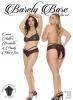 Barely Bare Cross Halter Bralette & Panty Q/s Sex Toy Product Image 4