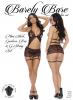 Barely Bare Mini Skirt Garters Bra & G-string Set O/s Sex Toy Product Image 2