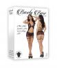 Barely Bare Mini Skirt Garters Bra & G-string Set O/s Sex Toy Product Image 3