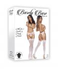 Barely Bare All-in-one Garter & Panty Peach O/s Sex Toy Product