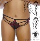 Barely Bare Triple Strap Panty Q/s Sex Toy Product