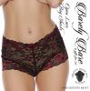 Barely Bare Open Lace Boy Shorts O/s Sex Toy Product Image 2