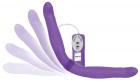 Double Trouble Vibrating Rotating Dildo Purple Sex Toy Product