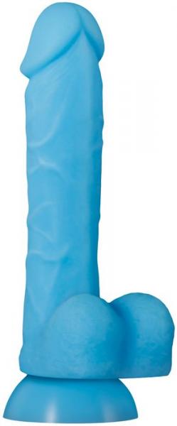 Touch And Glow Glow In The Dark Dildo Blue Sex Toy Product