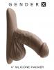 Gender X 4in Silicone Packer Dark Sex Toy Product Image 1