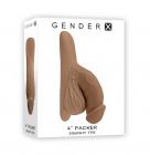 Gender X 4in Silicone Packer Medium Sex Toy Product