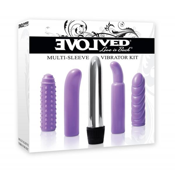 Multi Sleeve Vibrator Kit Sex Toy Product
