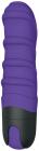 Vibratissimo Tre Ribbed Stick Purple Vibrator Sex Toy Product