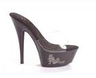 Wanda Black 6in Heel Size 7 