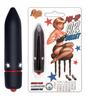 Pin Up Girl Bullet Black