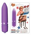 Pin Up Girl Bullet Purple