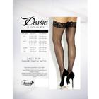 Lace Top Stockings Red