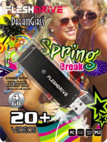 Spring Break Video 4Gb Usb Fleshdrive