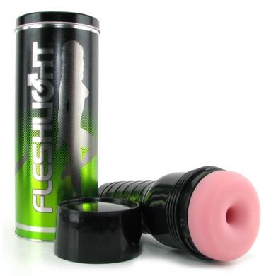 Our soft, pliable, non-vibrating Real Feel Super Skin(tm) sleeve is made from a patented, high-quality material and is designed to replicate the sensations of penetrative sex. Our molded gel insert comes housed in an attractive and sturdy canister that resembles an ordinary utility flashlight. The Fleshlight is easy to use and clean and is 100 percent safe. Designed for discreet storage, the Mocha Butt is guaranteed to give you hours of pleasure. With proper usage, your Fleshlight will last a lifetime. 