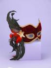 Half Mask Karneval Maroon O/S Sex Toy Product