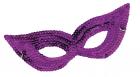 Sequin Eye Mask Purple O/S Sex Toy Product