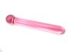Dildo Boro Glass Sleek Wand Pink