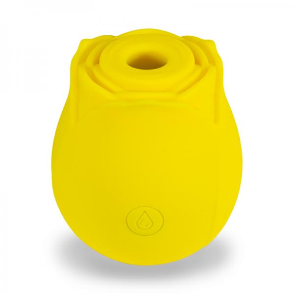 Loe The Rose Premium Suction Stimulator Yellow Sex Toy Product