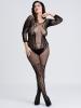 Fifty Shades Captivate Plus Size Black Lace Spanking Bodystocking O/s Queen Sex Toy Product Image 2