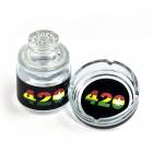 420 Glass Stash Jar & Ashtray Set Sex Toy Product