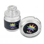 Rainbow Leaf Ashtray & Stash Jar Set Sex Toy Product