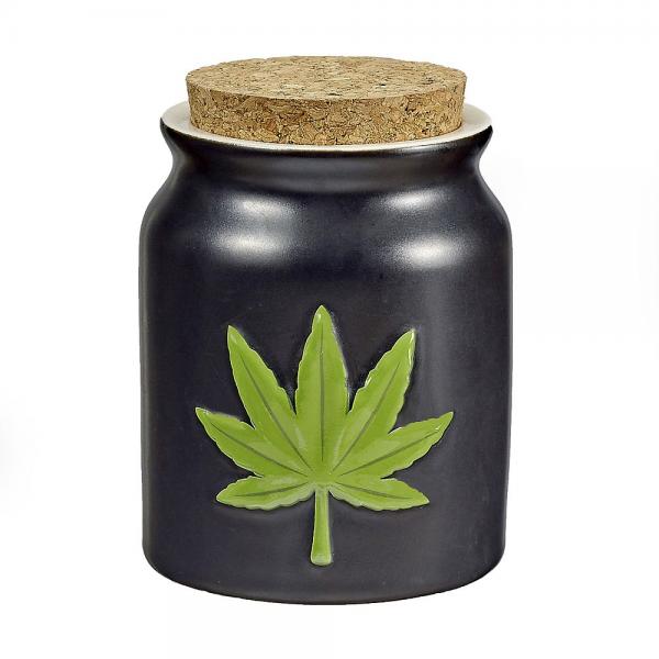 Green Leaf Stash Jar Sex Toy Product