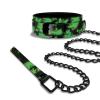Stoner Vibe Chronic Collection Glow In The Dark Collar/leash Sex Toy Product Image 3