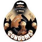 Endurance Flavored 3Pk Condoms-Vanilla